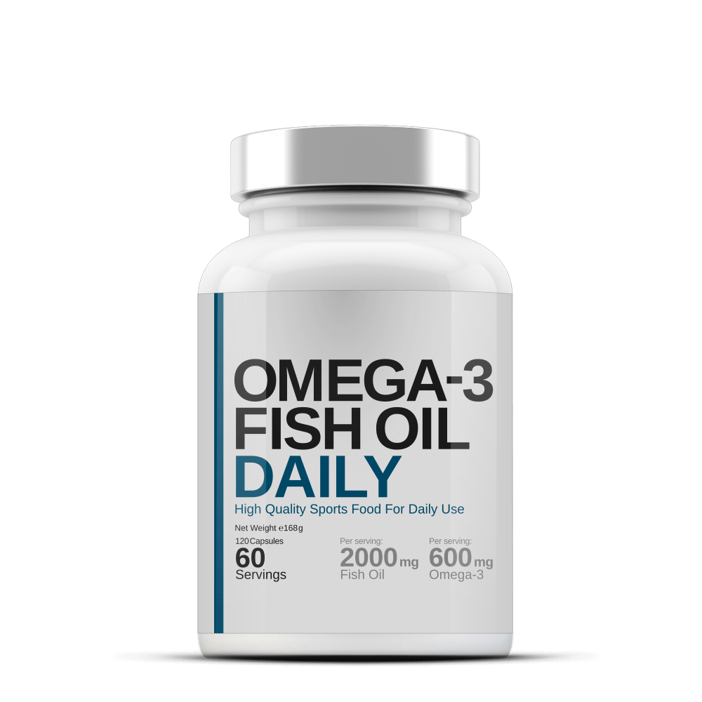 OMEGA-3 Fish Oil Daily žuvų taukai