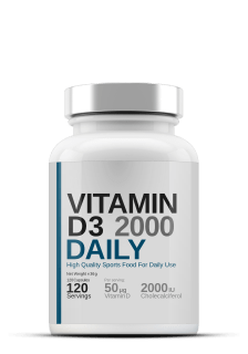 D3 vitamīns - 50 μg (2000 IU)
