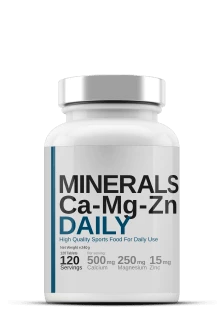Buy Calcium, Magnesium & Zinc - MINERALS Ca-Mg-Zn Daily