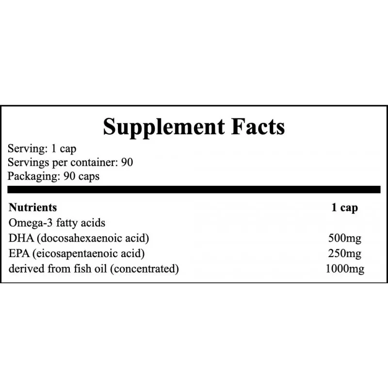 NOW DHA 500mg