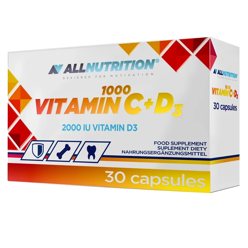 ALLNUTRITION - Vitamin C 1000 + D3