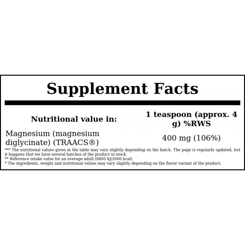 NOW Magnesium Bisglycinate Powder