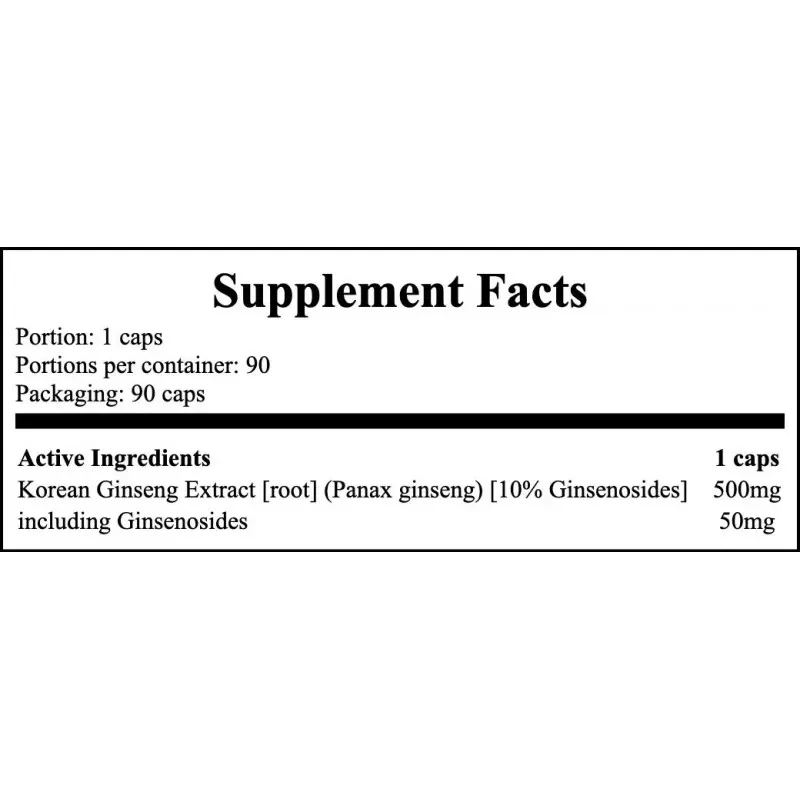 TREC Korean Ginseng