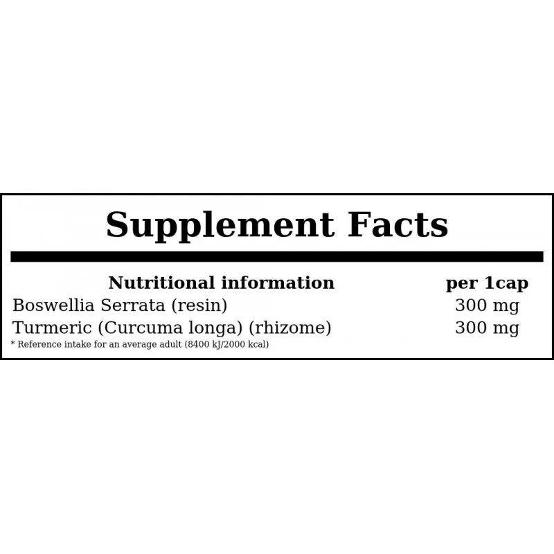 SWANSON Boswellia & Curcumin