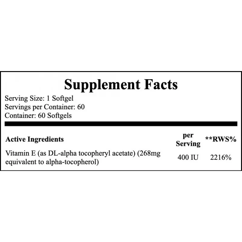 SWANSON Vitamin E
