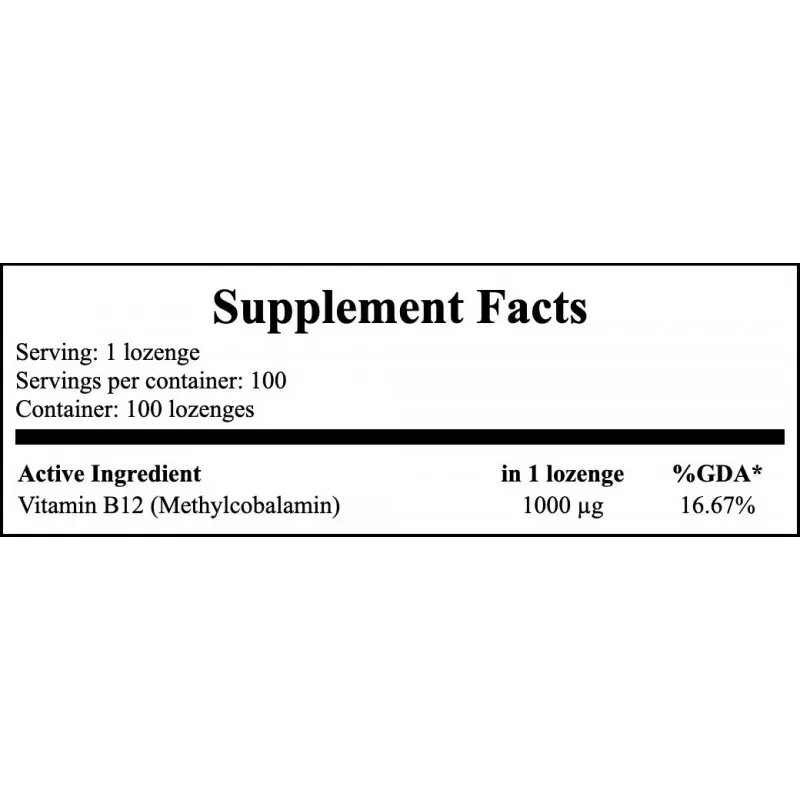 NOW Methyl B-12 1000 mcg