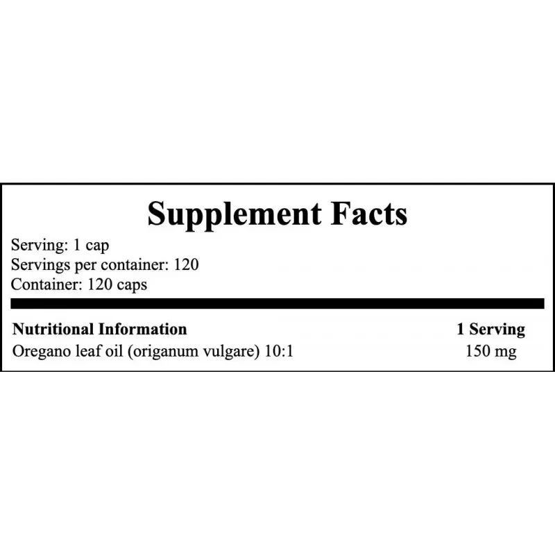 SWANSON Oregano Oil