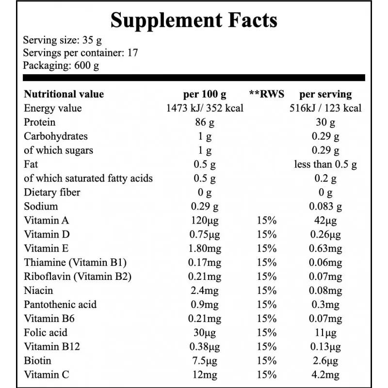 OLIMP Pure Whey Isolate 95