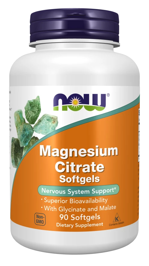 NOW - Magnesium Citrate Softgels