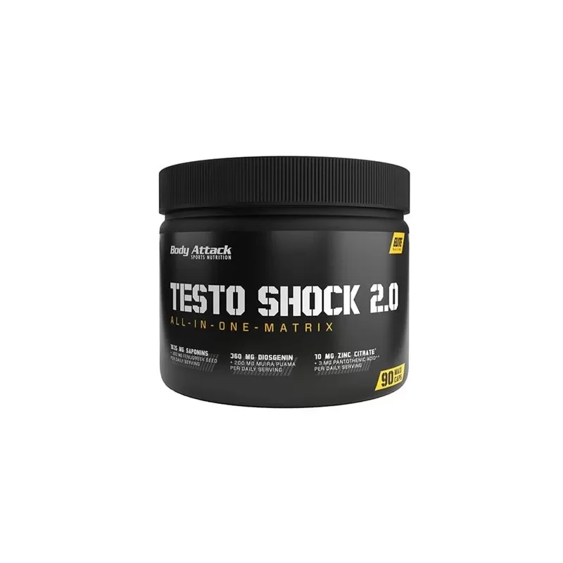 Pirkt tagad BODY ATTACK Testo Shock 2.0