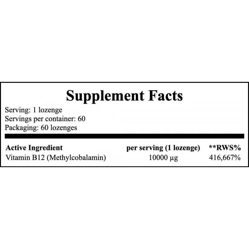 NOW Methyl B-12 10000 mcg
