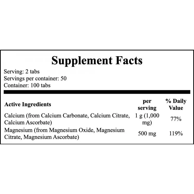 NOW Calcium and Magnesium