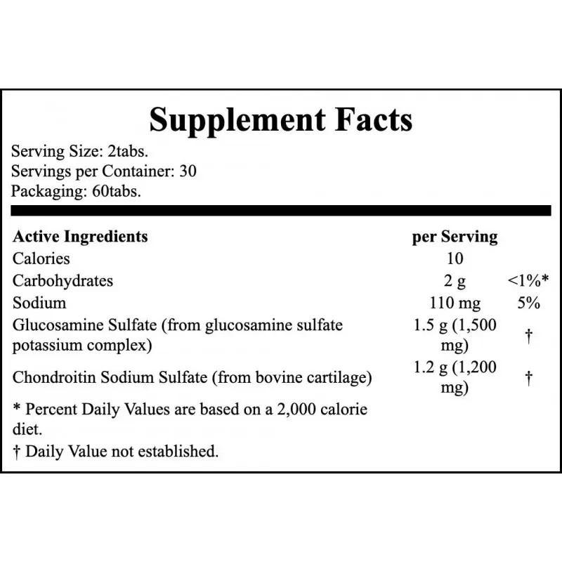 NOW Glucosamine & Chondroitin