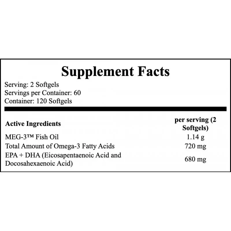 SWANSON Omega 3 High Concentrate