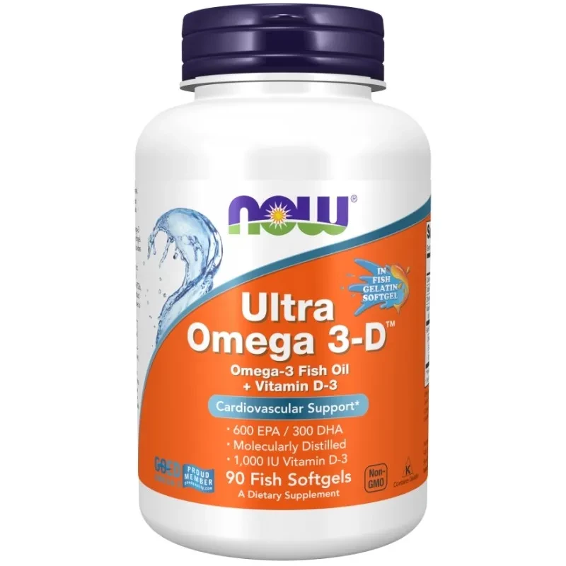 NOW Ultra Omega 3-D Fish Oil