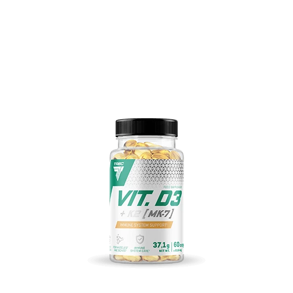 TREC - Vitamin D3 + K2 (MK7)