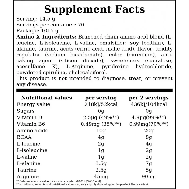 BSN Amino X