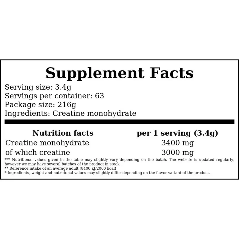 BSN Creatine