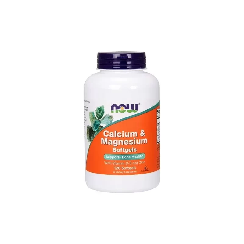 NOW - Calcium and Magnesium Softgels