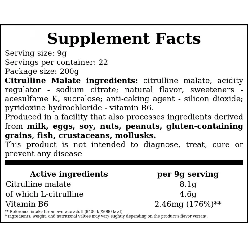 OLIMP Citrulline Malate