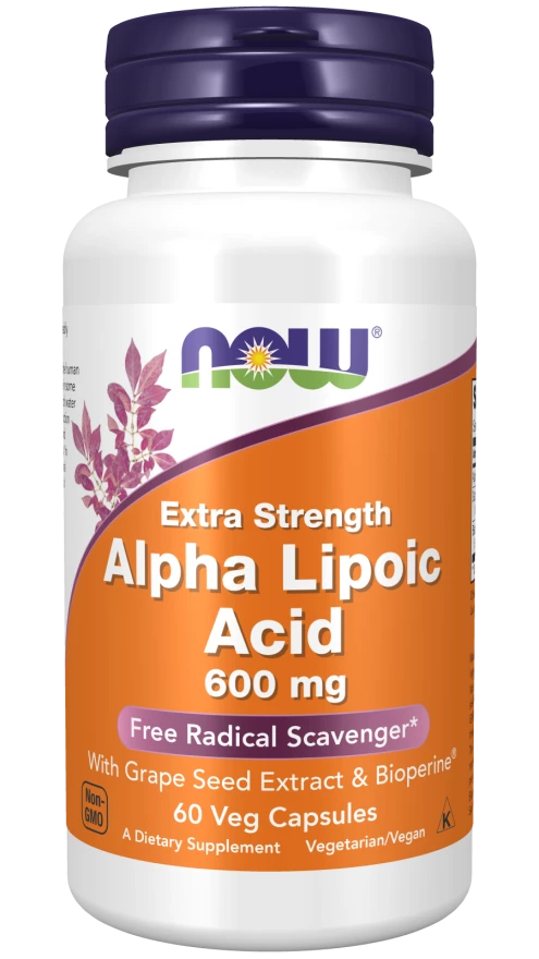 NOW - Alpha Lipoic Acid 600 mg