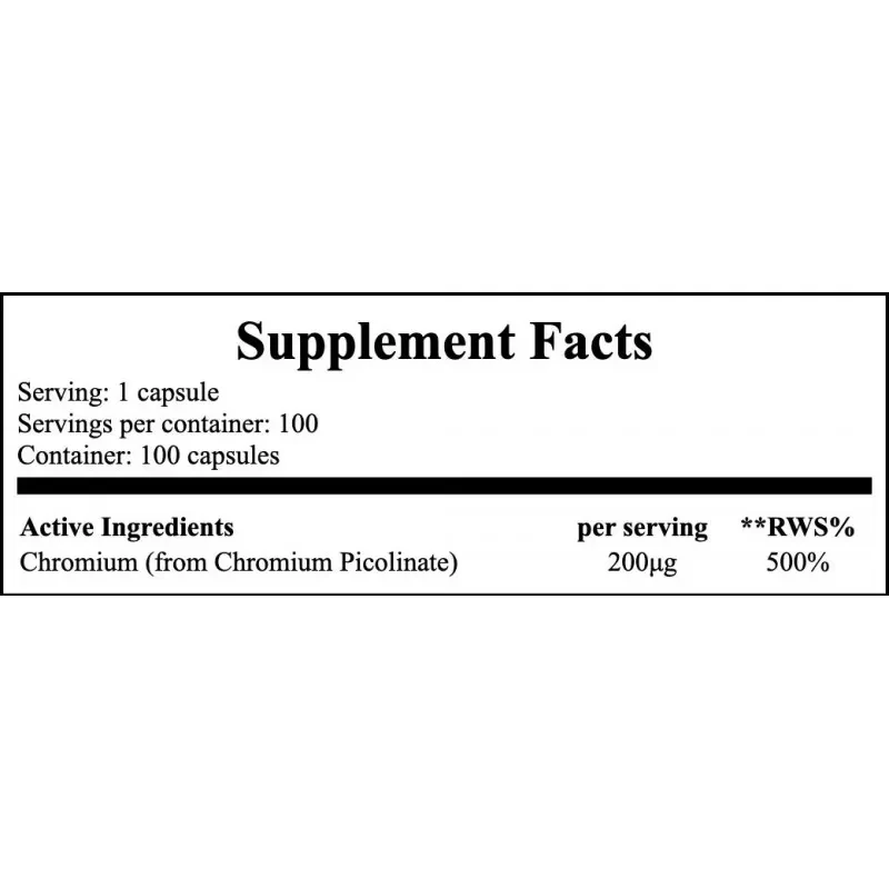 SWANSON Chromium Picolinate