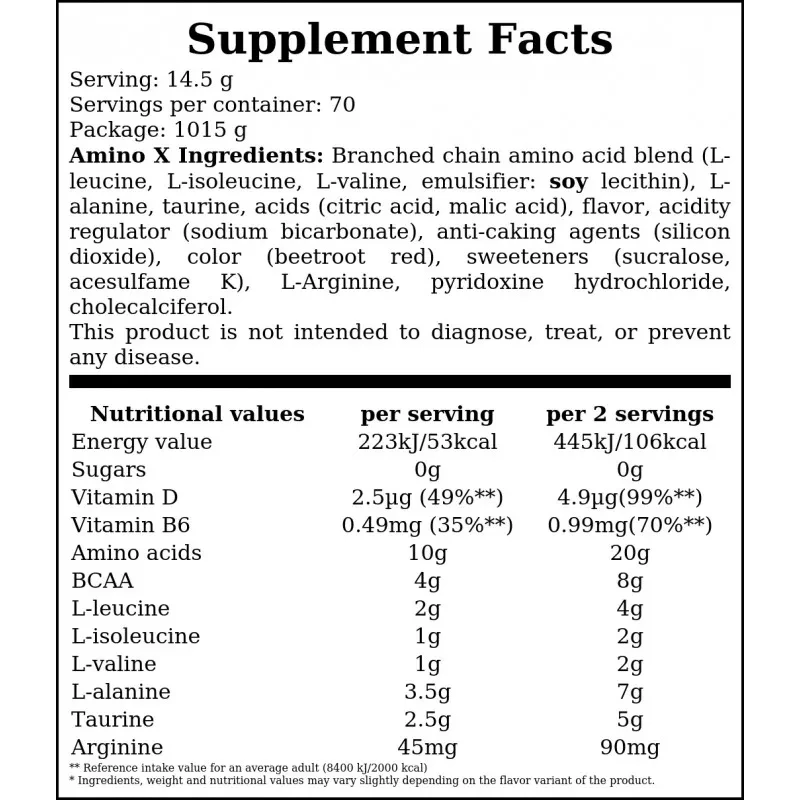 BSN Amino X
