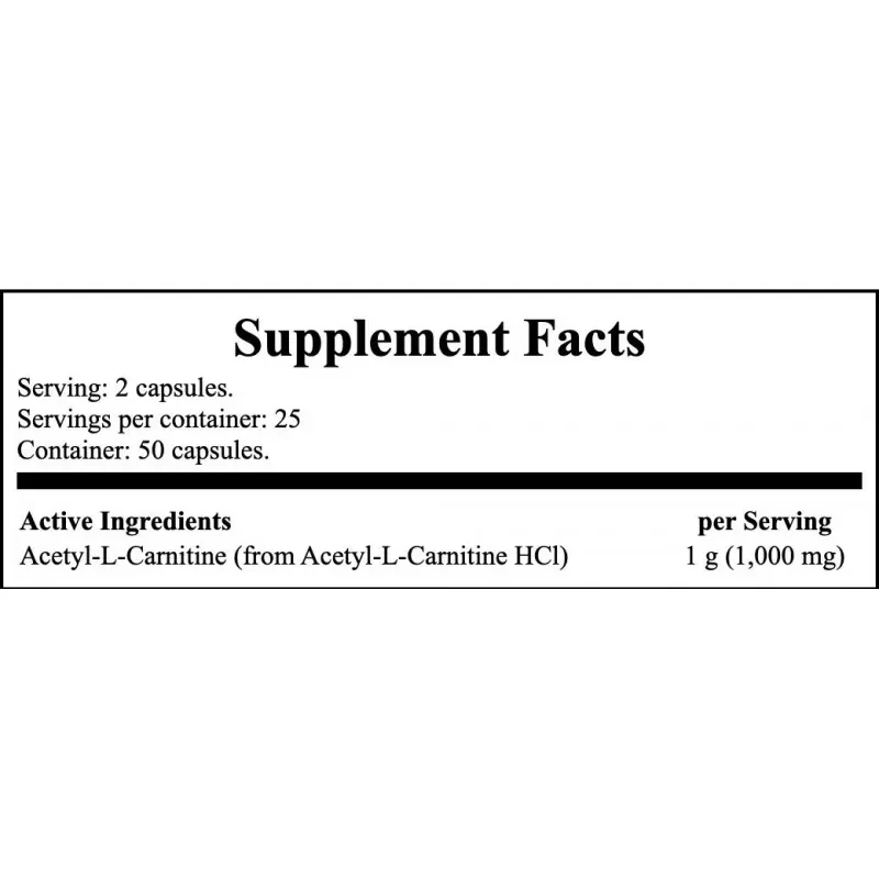 NOW Acetyl L-Carnitine