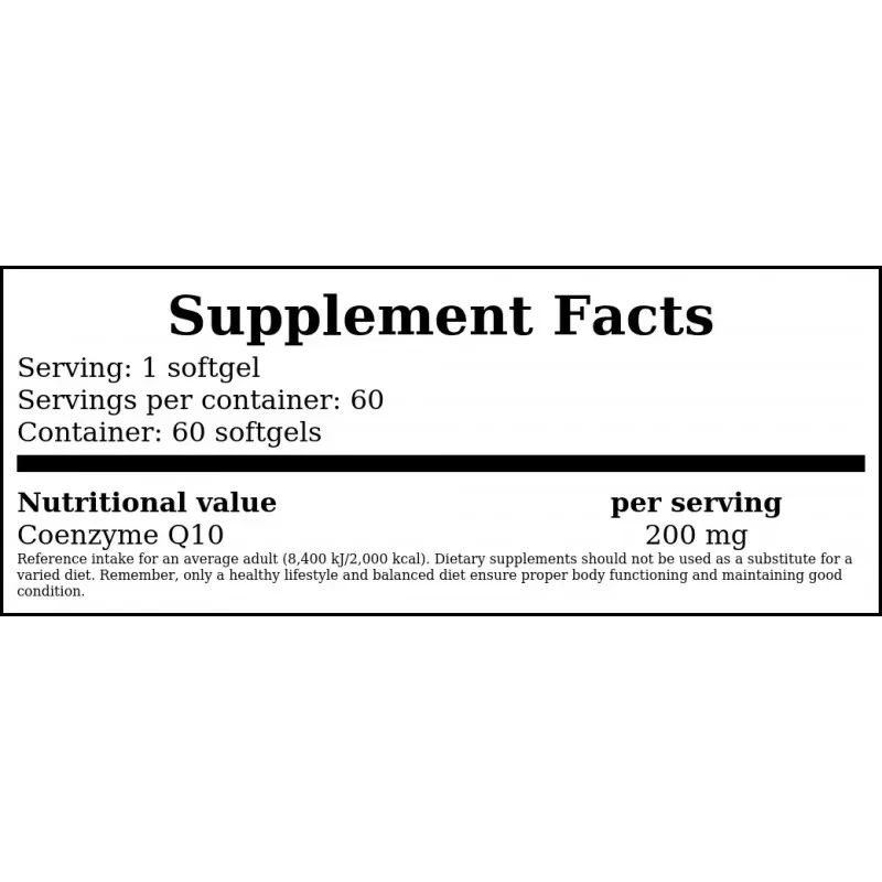 NOW CoQ10 200mg