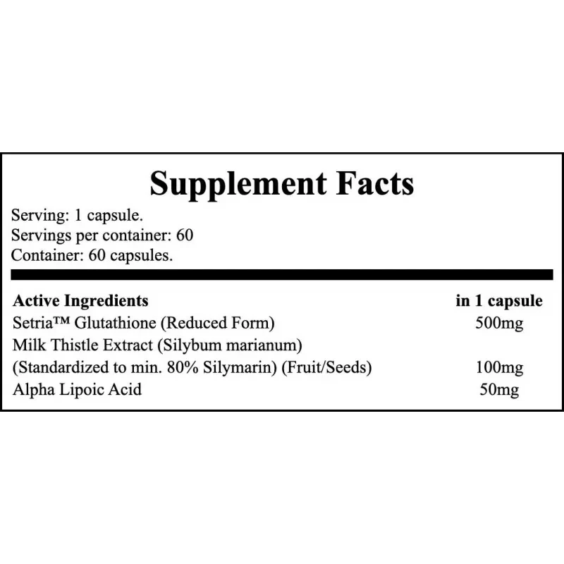 NOW Glutathione 500mg