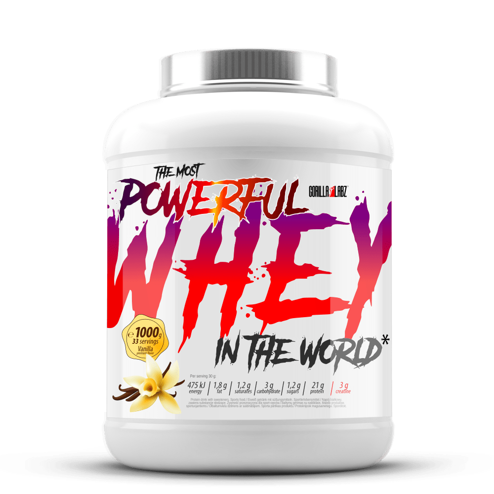 GorillaLabz Powerful Whey in the World