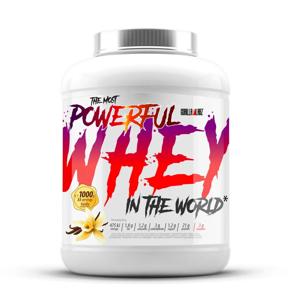 Pirkt Sūkalu Proteīnu ar Kreatīnu - GORILLALABZ WHEY