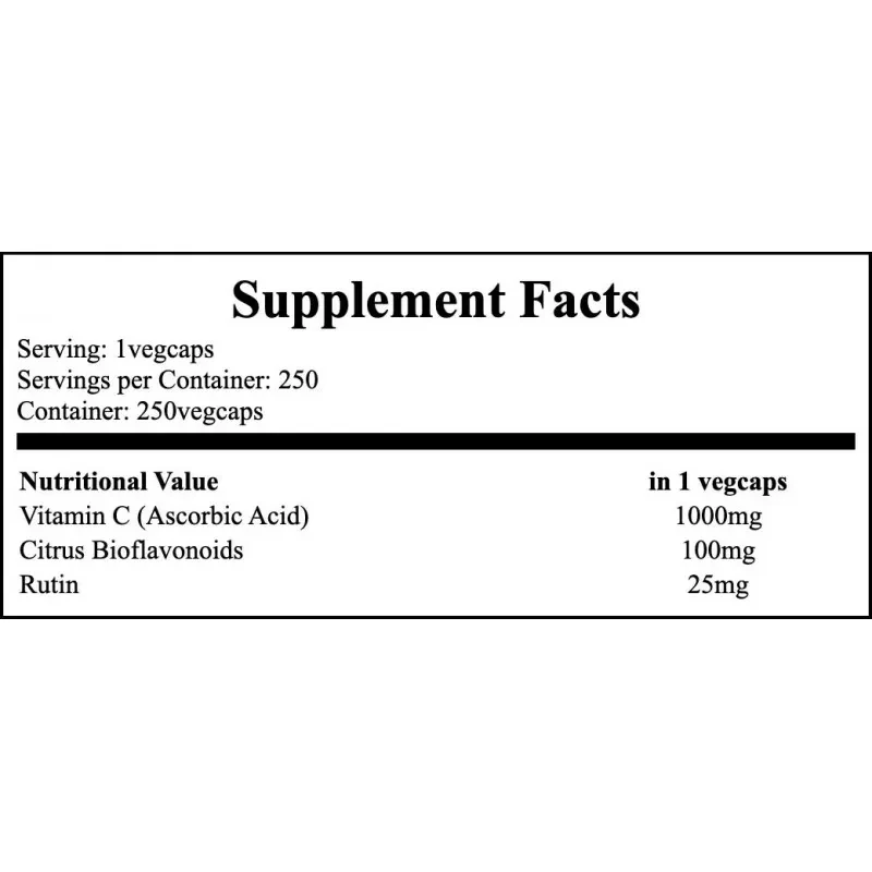NOW Vitamin C-1000 Bioflavonoids