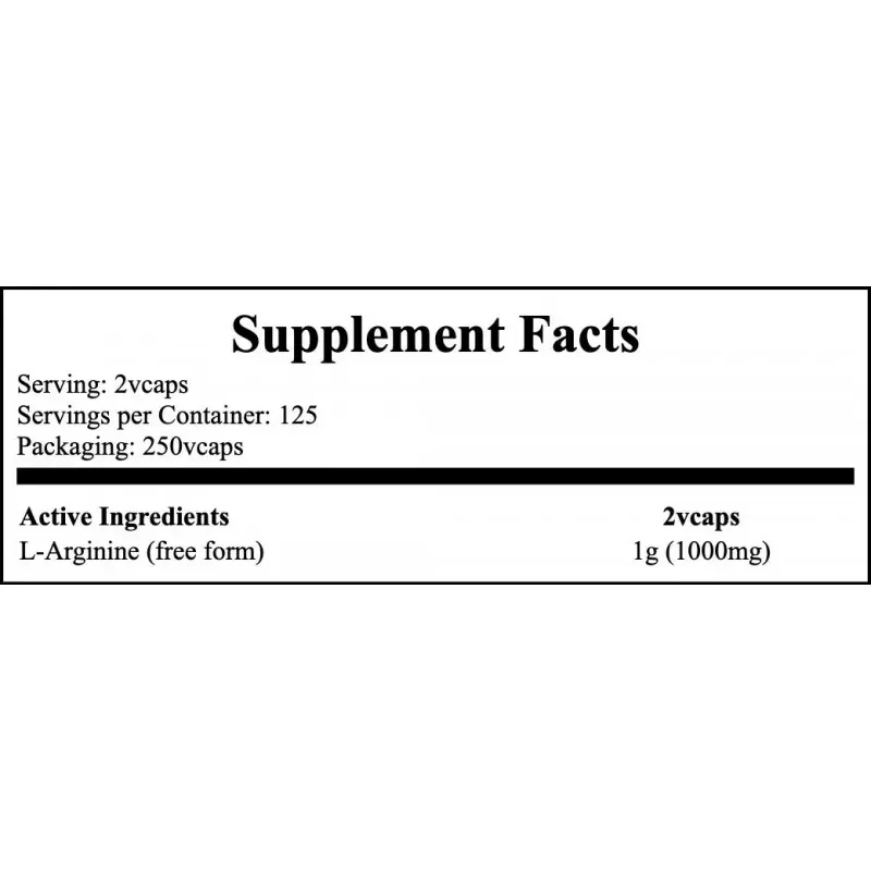 NOW L-Arginine 500mg
