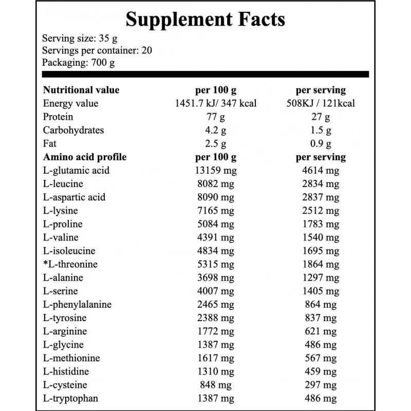 OLIMP 100% Natural Whey Concentrate
