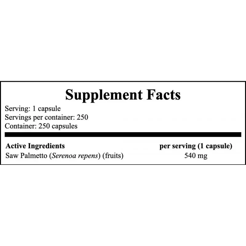SWANSON Saw Palmetto