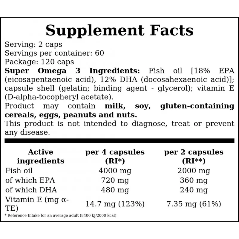 TREC Super Omega-3