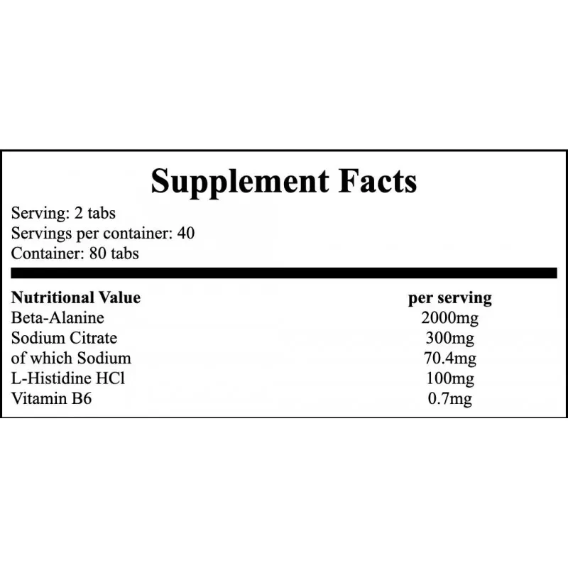 OLIMP Beta Alanine Carno Rush MT