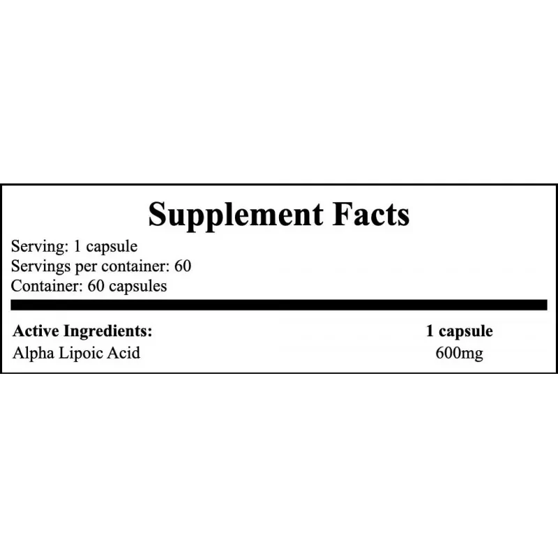 SWANSON Alpha Lipoic Acid