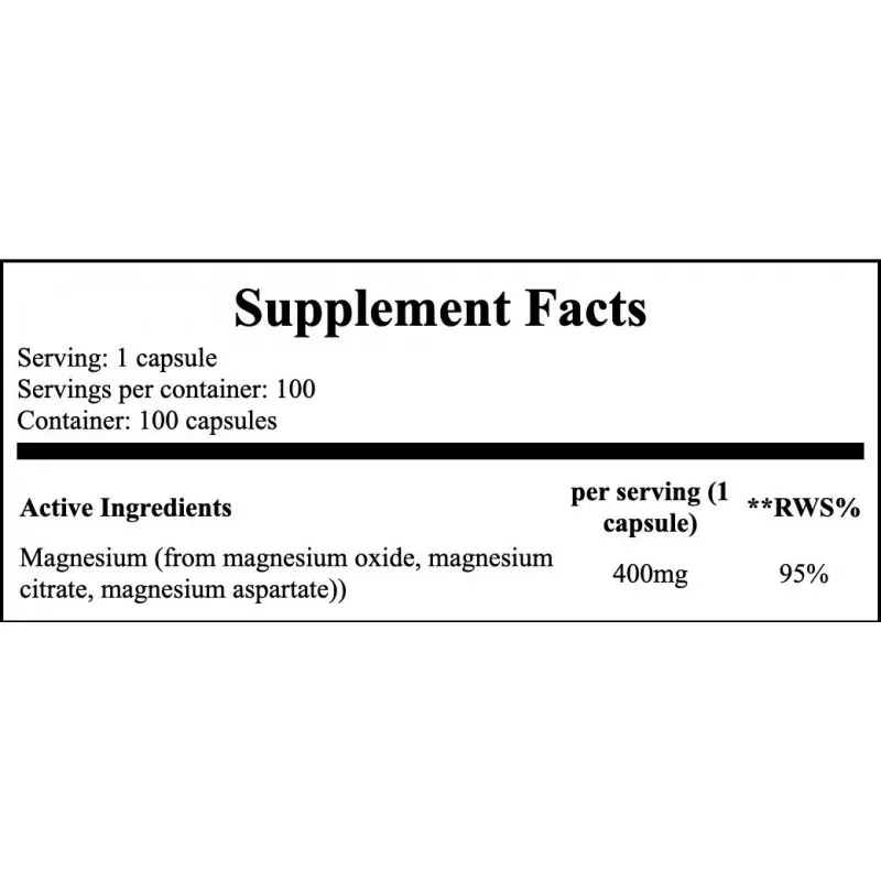 SWANSON Triple Magnesium Complex