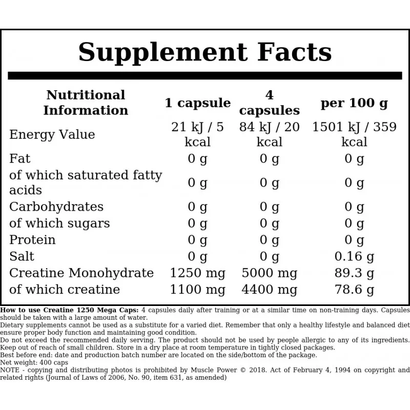 OLIMP Creatine 1250