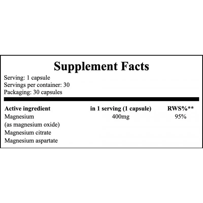 SWANSON Triple Magnesium Complex