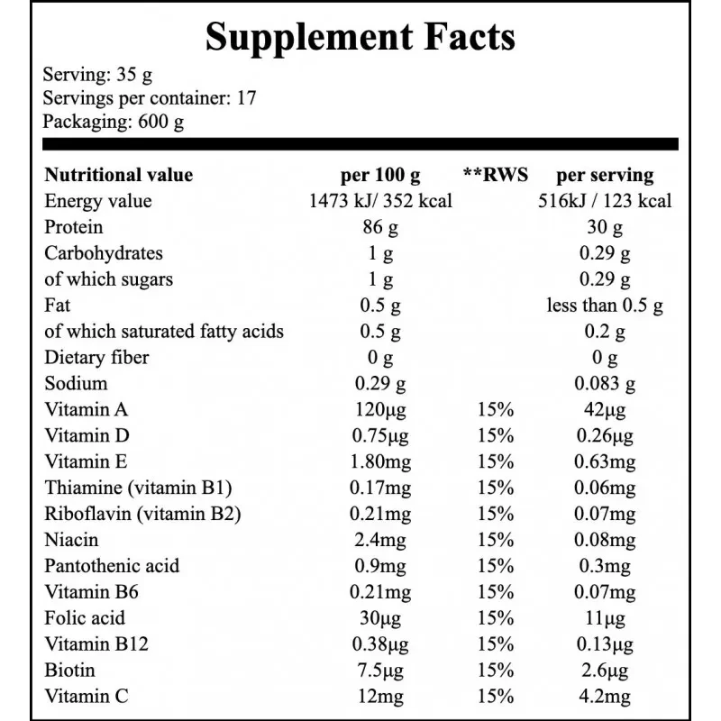 OLIMP Pure Whey Isolate 95