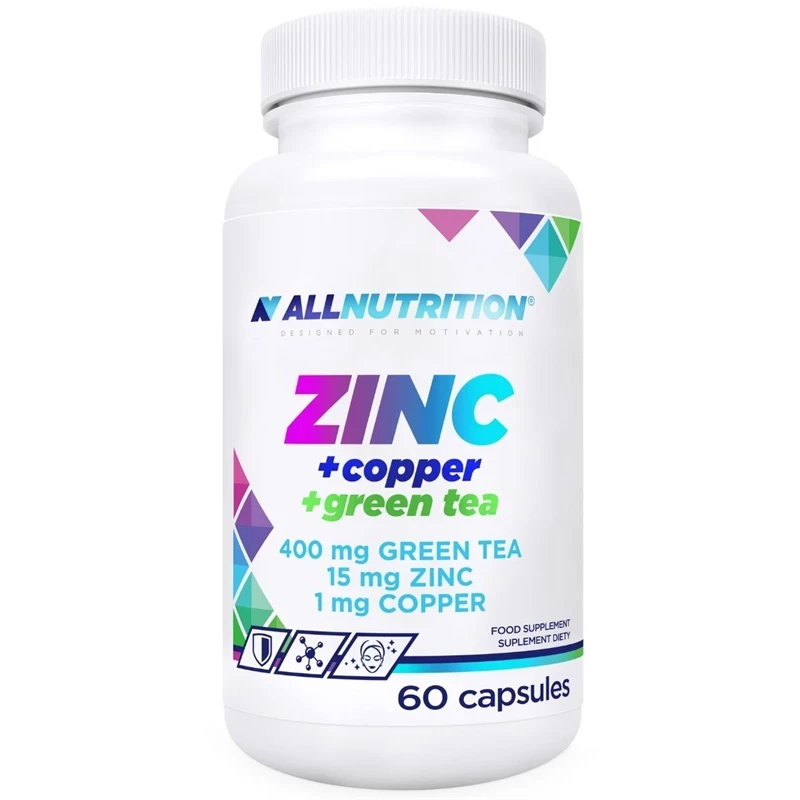 ALLNUTRITION - Zinc + Copper + Green Tea