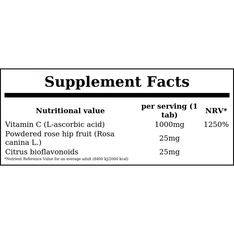 NOW Vitamin C-1000 with Rose Hips & Bioflavonoids