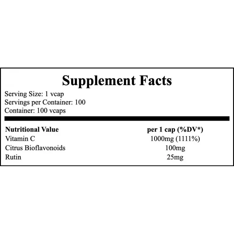 NOW Vitamin C-1000 Bioflavonoids