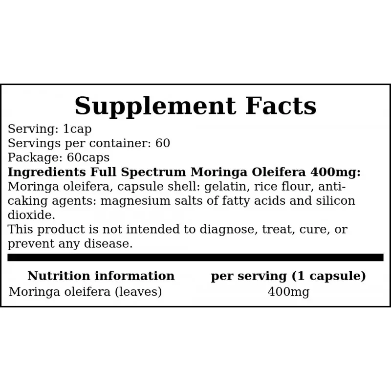 SWANSON Moringa Oleifera