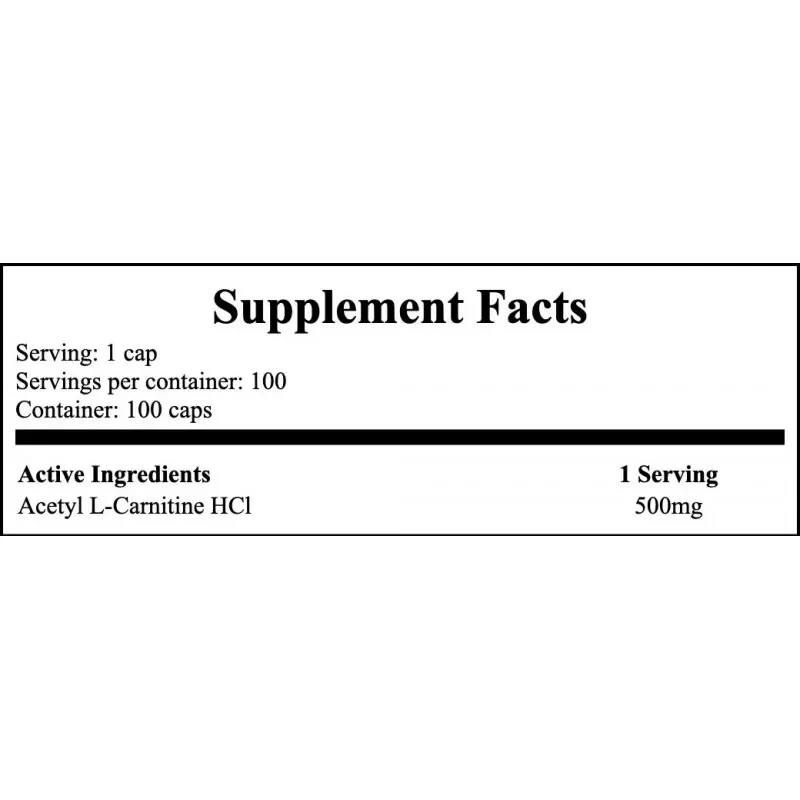 SWANSON Acetyl L-Carnitine