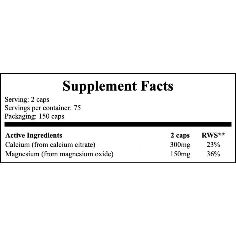 SWANSON Calcium Citrate + Magnesium