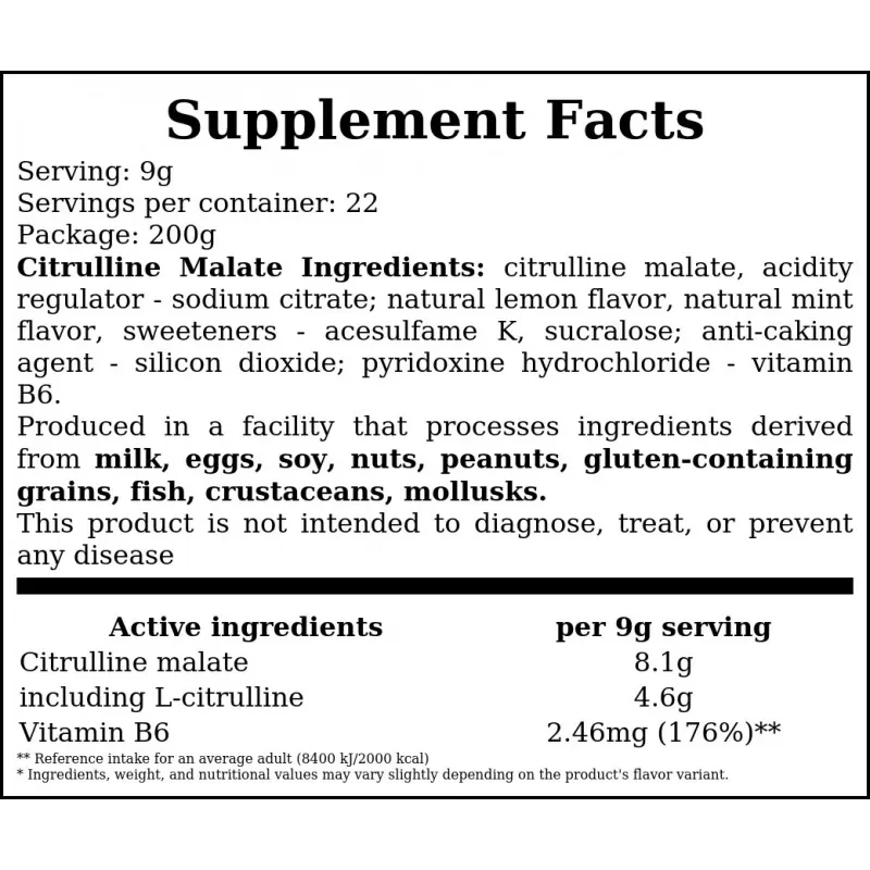 OLIMP Citrulline Malate